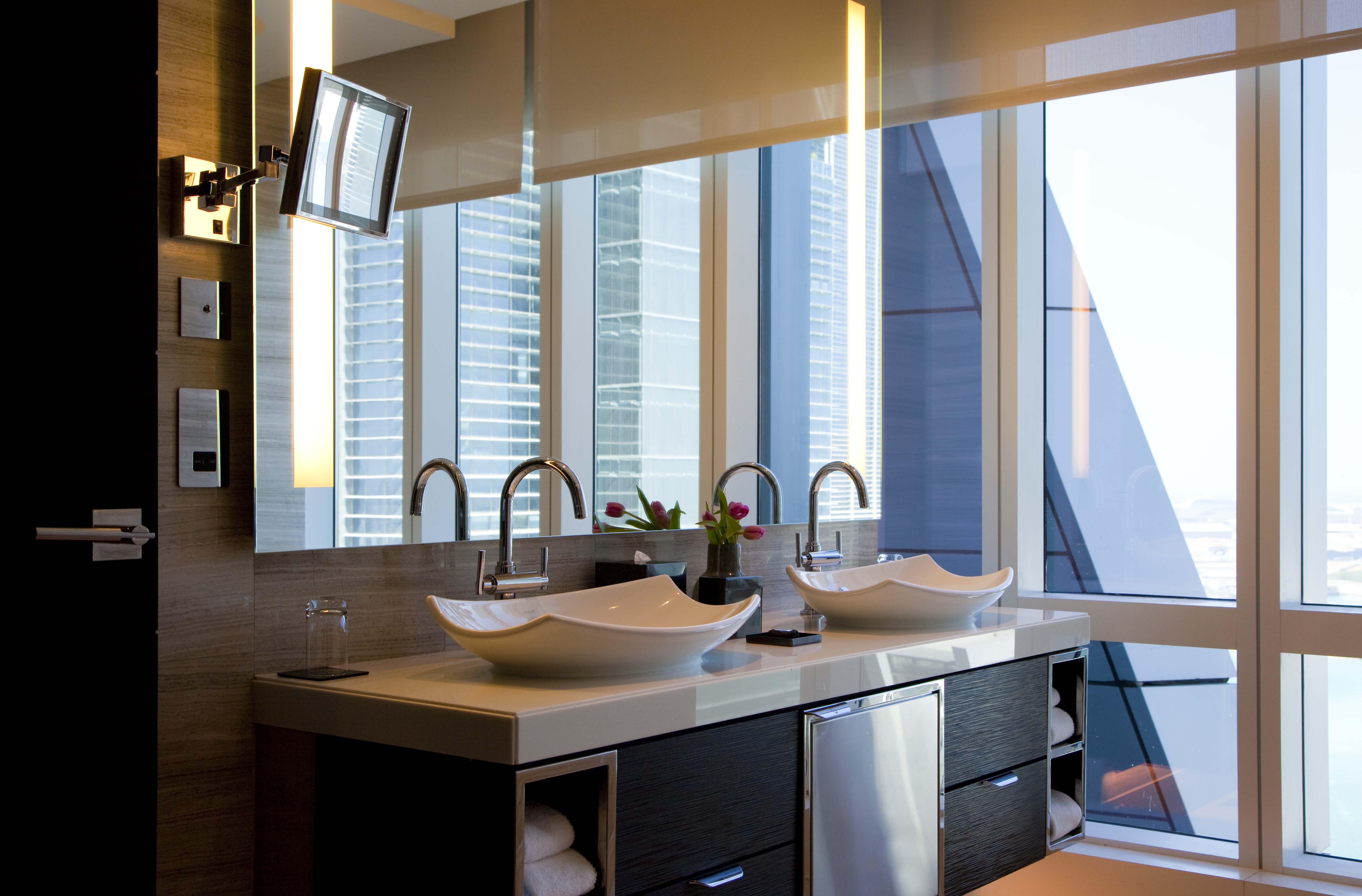 โรสวูดโฮเต็ลอบูดาบี Hotel อาบูดาบี ภายนอก รูปภาพ Bathroom