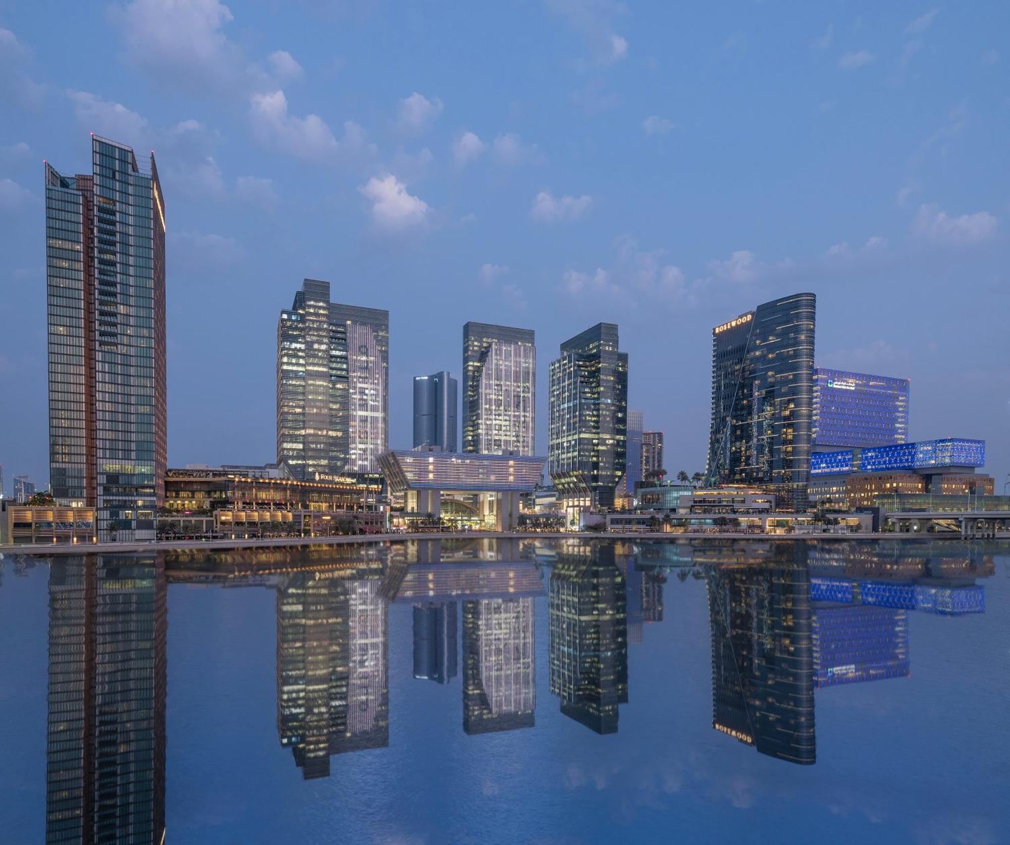 โรสวูดโฮเต็ลอบูดาบี Hotel อาบูดาบี ภายนอก รูปภาพ Marina Bay Sands