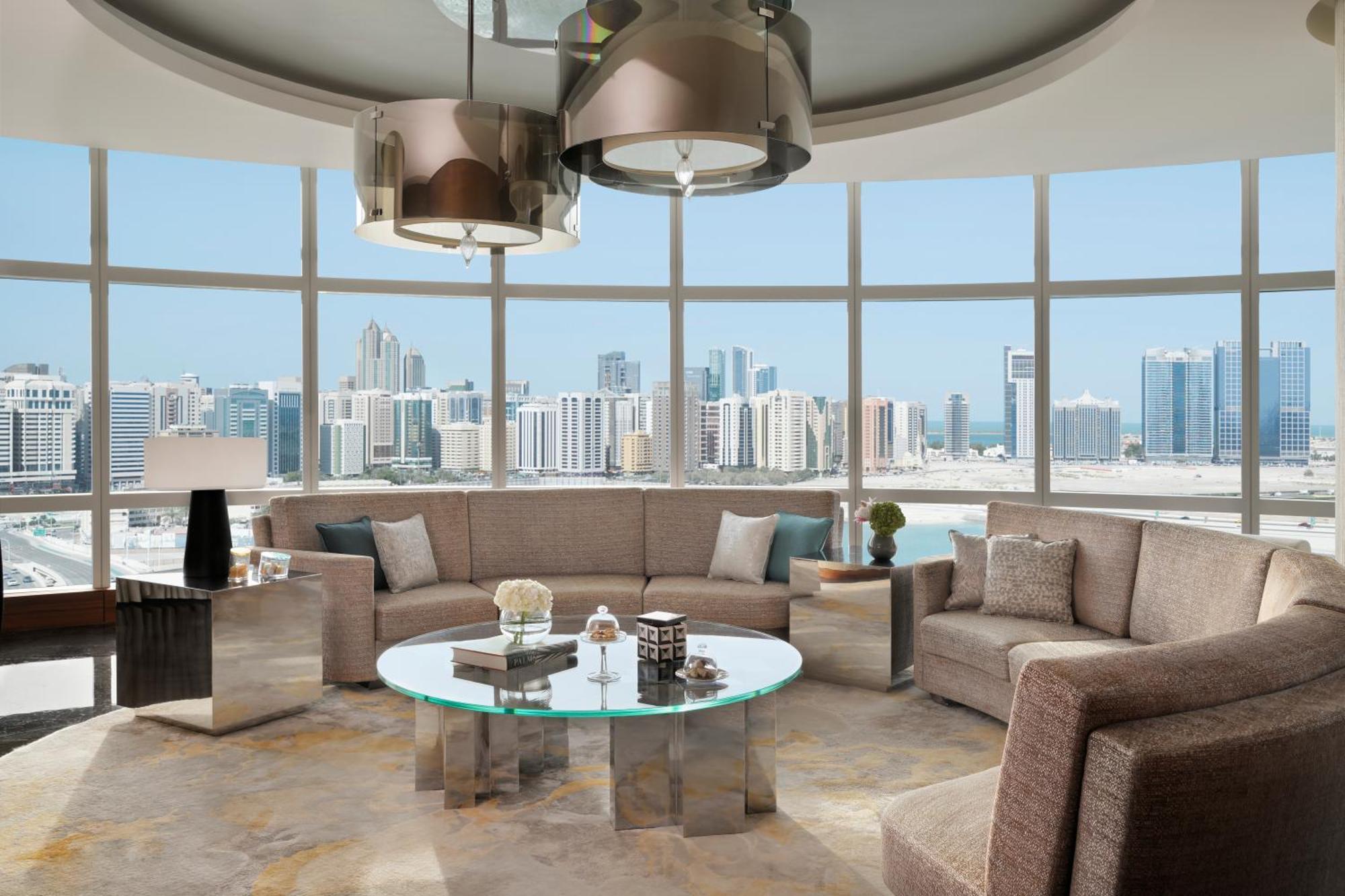โรสวูดโฮเต็ลอบูดาบี Hotel อาบูดาบี ภายนอก รูปภาพ The interior of a penthouse
